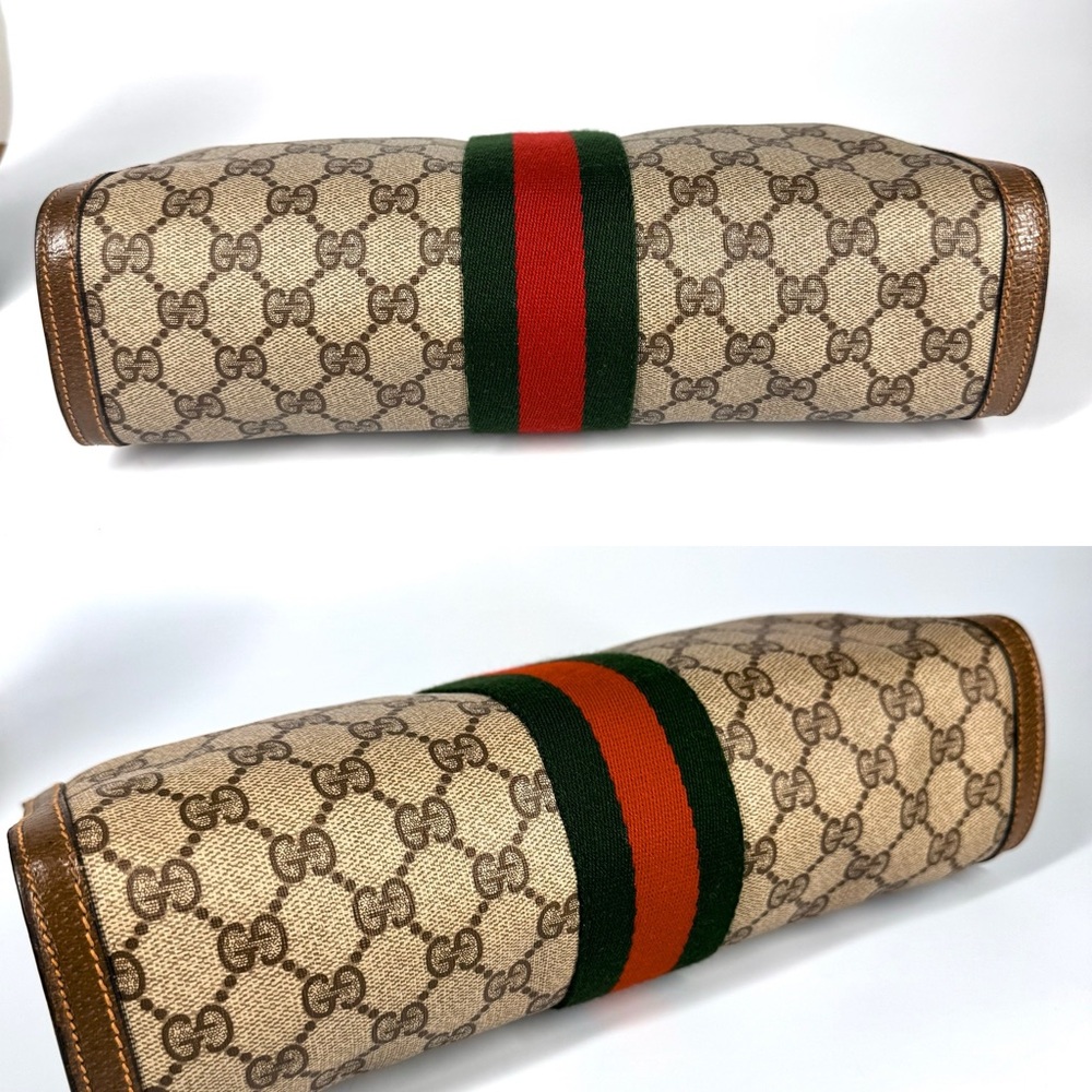 Gucci Ophidia GG Supreme Monogram Clutch – RARE LARGE SIZE - Picture 6 of 13